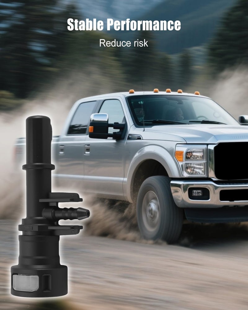 Tavaski موصل إصلاح خط عودة فلتر الوقود مناسب لفورد 6.7L F-250 F-350 F-450 2011-2016، استبدال BC3Z-9B246-A BC3Z-9A564-B، موصل خط عودة فلتر الوقود - Image 2